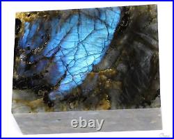 4.2 Labradorite Hand Carved Crystal Jewelry Box, Crystal Healing