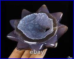 4.8 Agate Geode Crystal Sun, Crystal Healing