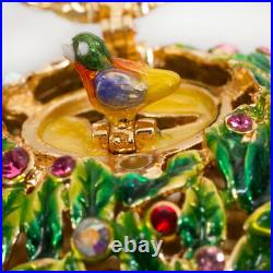 5 Faberge Egg. Bay Tree Musical Egg Plays Swan Lake. Made in Russia
