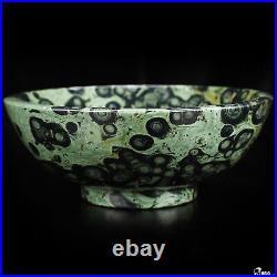 6.3 Kambaba Jasper Hand Carved Crystal Bowl, Crystal Healing