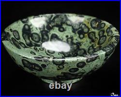 6.3 Kambaba Jasper Hand Carved Crystal Bowl, Crystal Healing