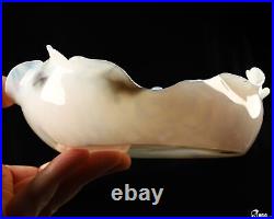 6.5 Agate Hand Carved Crystal Bowl, Crystal Healing