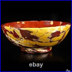 6.5 Mookaite Jasper Hand Carved Crystal Bowl, Crystal Healing