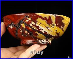 6.5 Mookaite Jasper Hand Carved Crystal Bowl, Crystal Healing