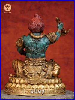 6.8 Brass Mahakala Statue Wrathful Deity Buddha Sculpture Buddhism Artwork Deco 6.8 Brass Mahakala Statue Wrathful Deity Buddha Sculpture Buddhism Artwork Deco