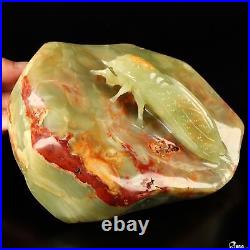 7.3 Afghanistan Jade Hand Carved Crystal Cicada Sculpture, Crystal Healing