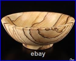 8.5 Picture Jasper Hand Carved Crystal Bowl, Crystal Healing