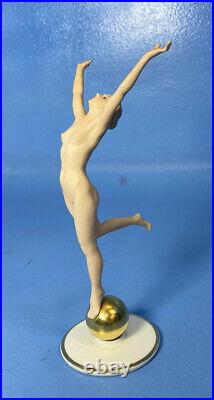 8 Hutschenreuther Sun Child Porcelain Figurine US Zone Germany K. Tutter 1940s