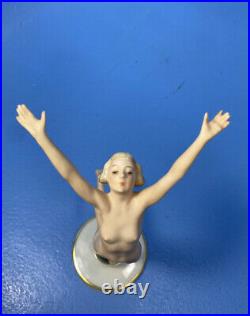 8 Hutschenreuther Sun Child Porcelain Figurine US Zone Germany K. Tutter 1940s