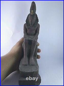 ANCIENT EGYPTIAN ANTIQUE STATUE Pharaoh Egypt King Ramses 1279-1213 Bc