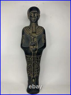 ANCIENT EGYPTIAN PHARAONIC STATUE God Ptah Crafts & Architects Magic Hiroglyphic