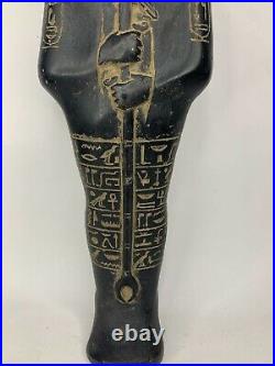 ANCIENT EGYPTIAN PHARAONIC STATUE God Ptah Crafts & Architects Magic Hiroglyphic