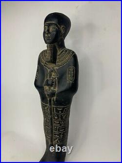 ANCIENT EGYPTIAN PHARAONIC STATUE God Ptah Crafts & Architects Magic Hiroglyphic