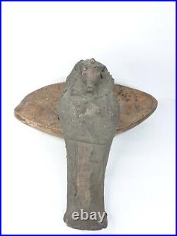 ANCIENT EGYPTIAN PHARAONIC STONE Key Life Boat Egypt Ushabti Servent Minion Dead