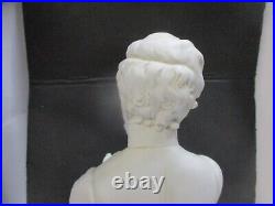 ANTIQUE FRENCH SEVRES PARIAN/BISQUE BUST FIGURINE STATUE L'Aiglon Napoleon II