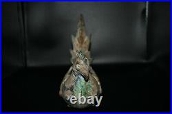 A Very Beautiful Ancient Gold Plated Bronze Bird Sculpture 500+ Year Old