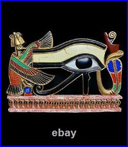 Amazing Eye Of RA Symbol of protection with Nekhbet goddess