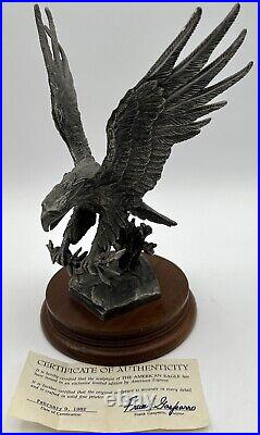 American Eagle Sculpture Frank Gasparro 1982 Limited Edition Chilmark Pewter