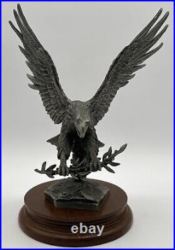 American Eagle Sculpture Frank Gasparro 1982 Limited Edition Chilmark Pewter