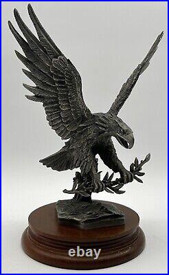 American Eagle Sculpture Frank Gasparro 1982 Limited Edition Chilmark Pewter