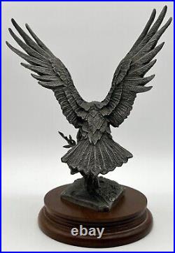 American Eagle Sculpture Frank Gasparro 1982 Limited Edition Chilmark Pewter