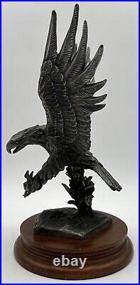 American Eagle Sculpture Frank Gasparro 1982 Limited Edition Chilmark Pewter