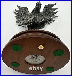 American Eagle Sculpture Frank Gasparro 1982 Limited Edition Chilmark Pewter