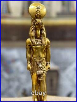 Ancient Egyptian Thoth statue, God of Moon, Egyptian god of wisdom