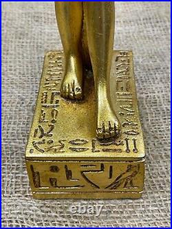 Ancient Egyptian Thoth statue, God of Moon, Egyptian god of wisdom