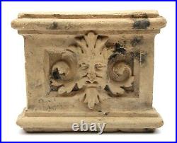 Ancient Rare European Medieval Stone Ceramic Figurine Mascaron 16-18thC AD