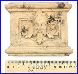 Ancient Rare European Medieval Stone Ceramic Figurine Mascaron 16-18thC AD