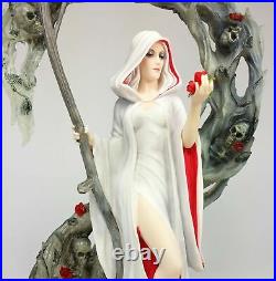 Anne Stokes Life Blood Gothic Female Grim Reaper with Scythe Statue Sculpture