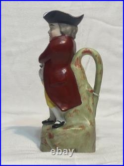 Antique Colonial Englishman Early 20th Century Toby Jug Character Jug