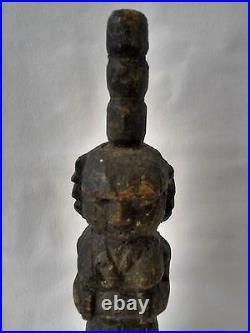Antique Early Southeast Asian Carved Wooden Female Kuan Yin, Guanyin Figure Antique Early Southeast Asian Carved Wooden Female Kuan Yin, Guanyin Figure