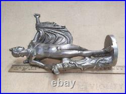 Antique Statue Apollo Belvedere Sculpture Metal Figure Arm Greece Rare Old 20th