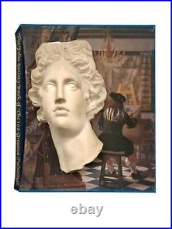 Apollo Bust Roman Goddess Sculpture Plaster Lady Head Vintage Classic Decor