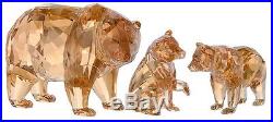 Arcadia And Bear Cubs Scs Members Pieces 2017 Swarovski Crystal #5229215 5236593