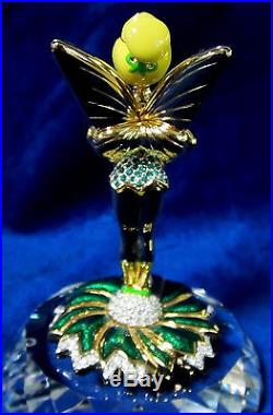 Arribas Collection #6401 Jeweled Tinkerbell Bnib Fairy Ltd Ed Disney Free Ship