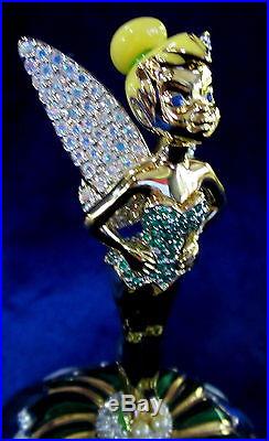 Arribas Collection #6401 Jeweled Tinkerbell Bnib Fairy Ltd Ed Disney Free Ship