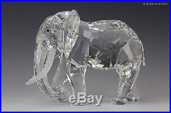 Artist Signed Retired Swarovski Austrian Crystal Elephant SCS Figurine w Box BSL