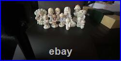 Assorted Precious Moments Lot Vintage Figurines Pastel FREE SHIP Assorted Precious Moments Lot Vintage Figurines Pastel FREE SHIP