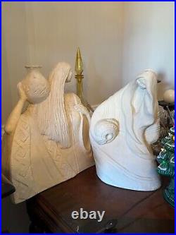 Austin Prod. Vintage Southwestern Woman Holding a water jug sculpture