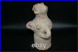 Authentic Ancient Indus Valley Terracotta Figurine of a Standing Woman