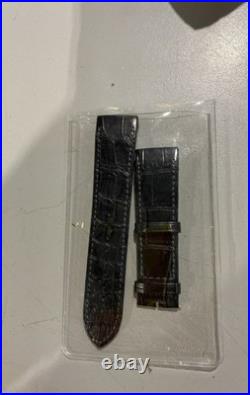 Authentic Breguet 22mm x 18mm Matt Black Alligator Watch Strap Band SNH OEM Authentic Breguet 22mm x 18mm Matt Black Alligator Watch Strap Band SNH OEM