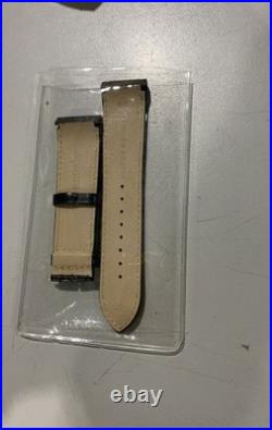 Authentic Breguet 22mm x 18mm Matt Black Alligator Watch Strap Band SNH OEM Authentic Breguet 22mm x 18mm Matt Black Alligator Watch Strap Band SNH OEM
