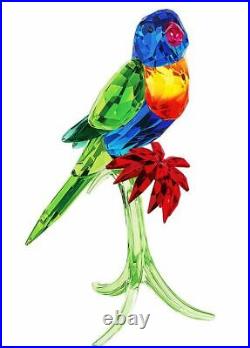 Authentic New in Box $629 Swarovski Rainbow Lorikeet Bird parrot # 5136832