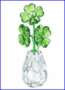 Authentic New in Box Swarovski Flower Dreams Four-leaf clovers #5415274