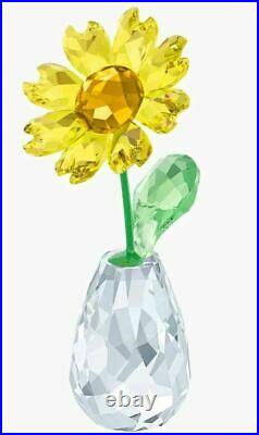 Authentic New in Box Swarovski Flower Dreams Sunflower Yellow #5254311