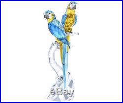 Authentic Swarovski Crystal Amazon Macaw Macaws Blue Yellow BNIB 5301566