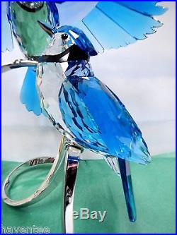 BLUE JAYS 2013 SWAROVSKI CRYSTAL BIRDS ON BRANCH #1176149